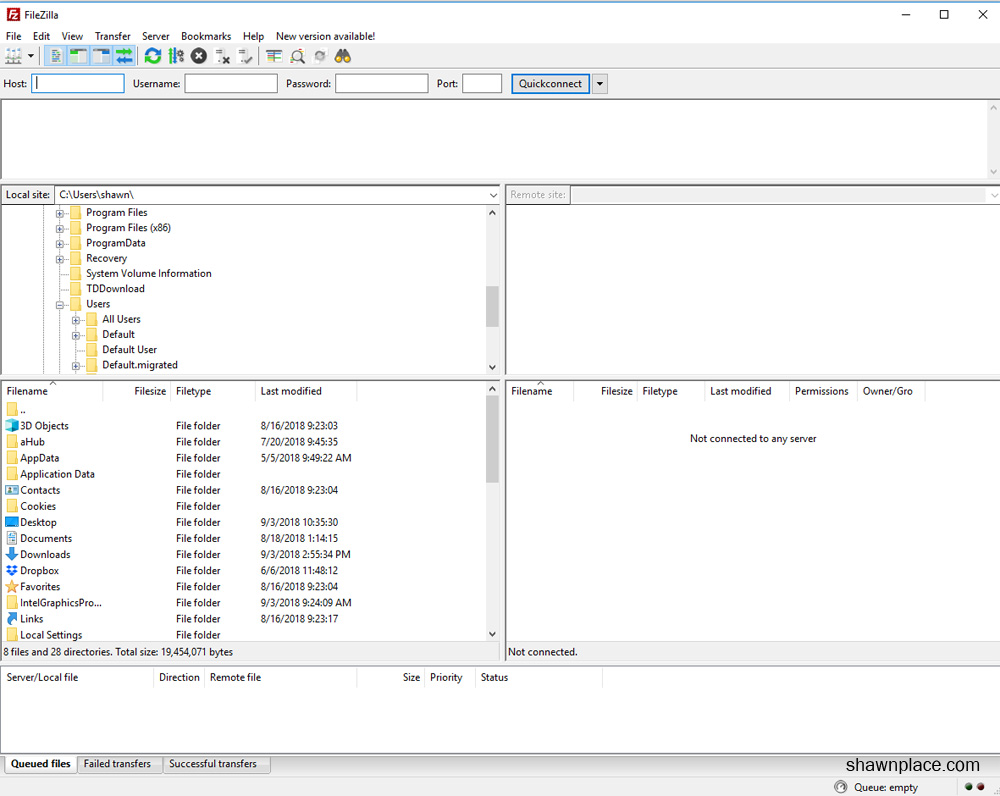 portable filezilla